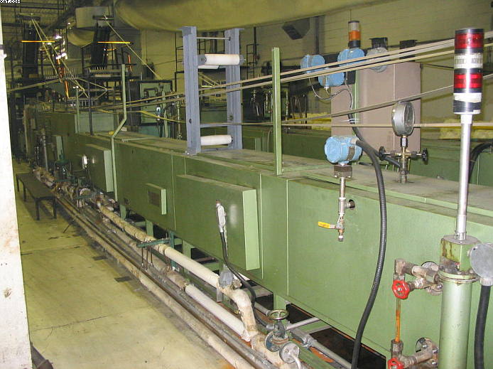 SUPERBA Model TVP-516 Dual Tunnel heat set machine including: